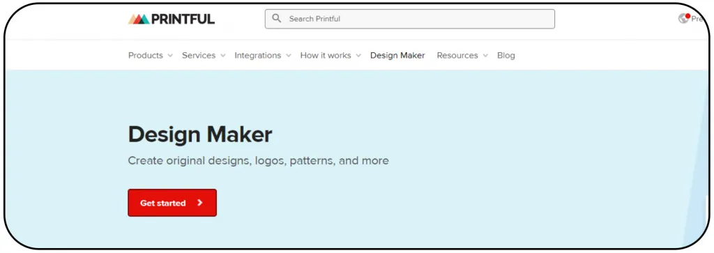 Design Maker: Printful - Mockup Generator -