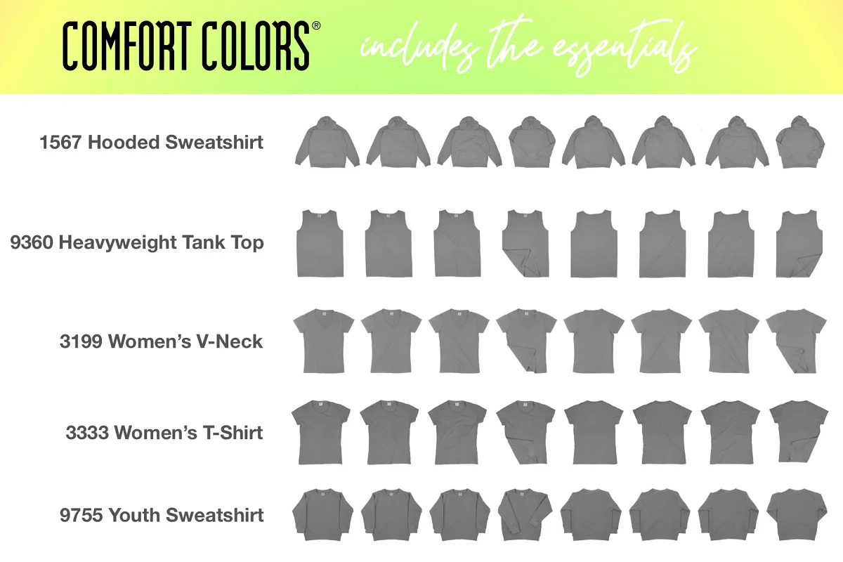 Black Comfort Colors Sweatshirt 2024