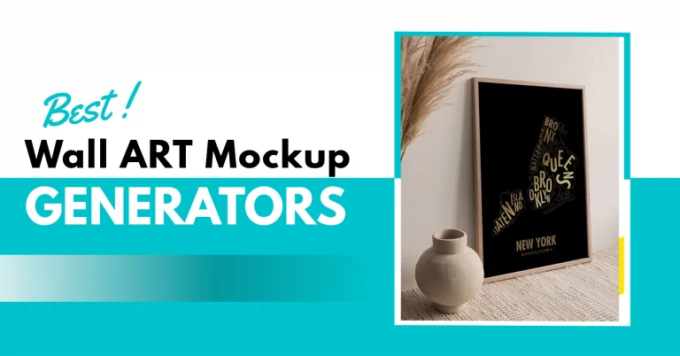 best wall art mockup generator feature image