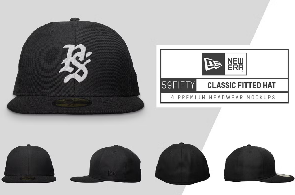 59Fifty Fitted Hat Mockup