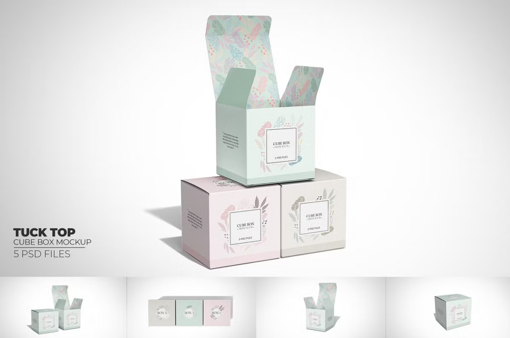 Candle Box Mockup