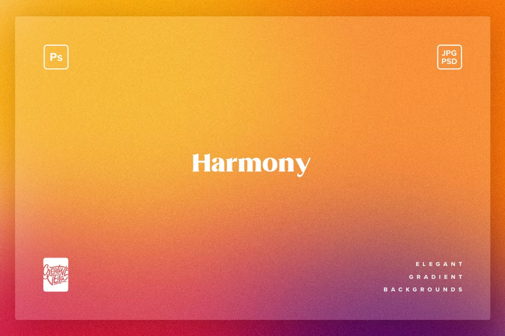 Mockup Backgrounds - Gradient Harmony