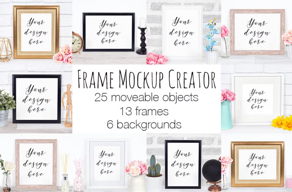 Frame Mockup Scene Creator