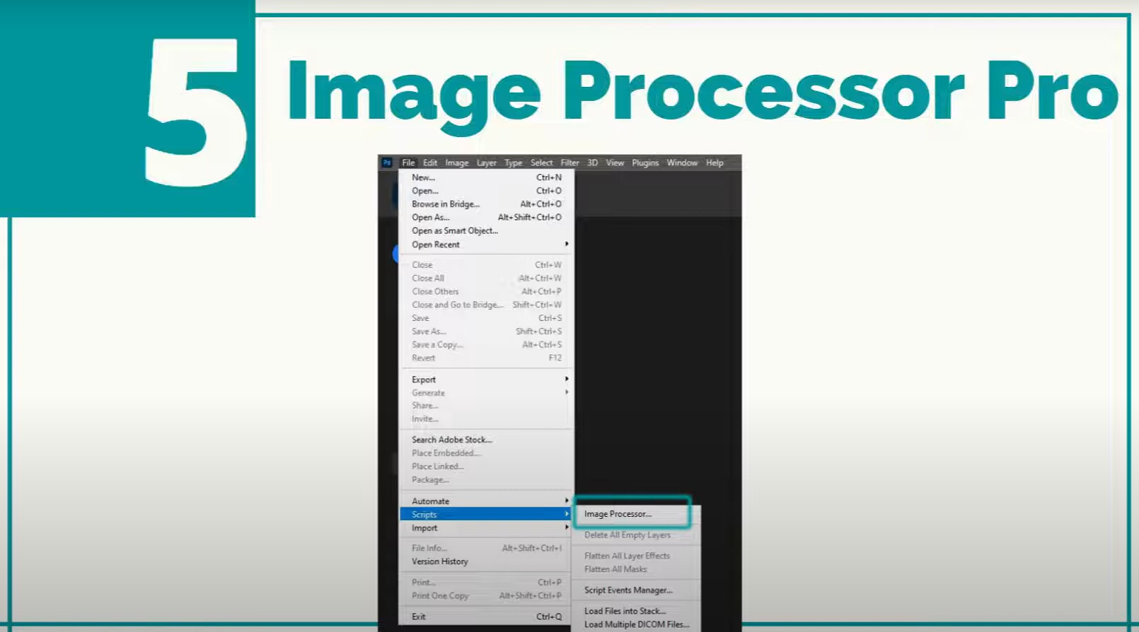 photoshop image processor script download