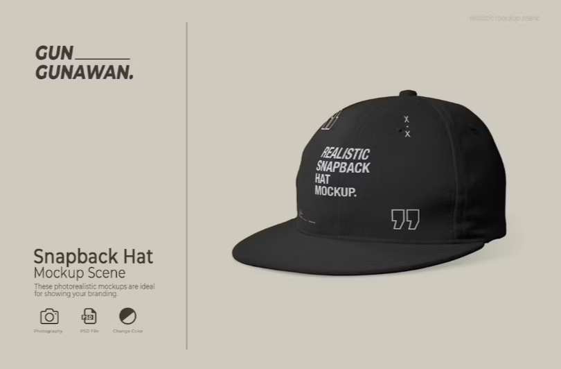 Snapback Hat Mockups