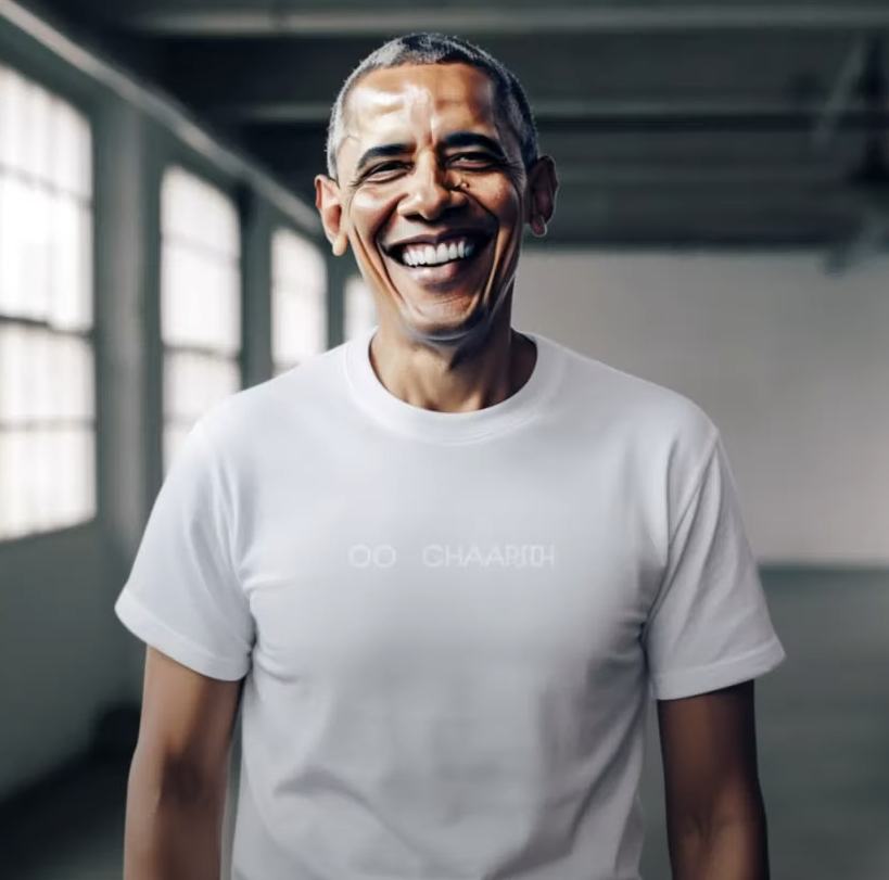 Tshirt Mockups of Barak Obama