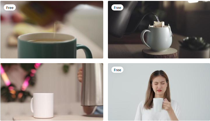 Vecteezy Mug Video Mockups