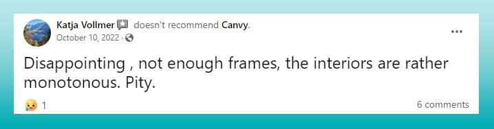 not enough frames in Canvy