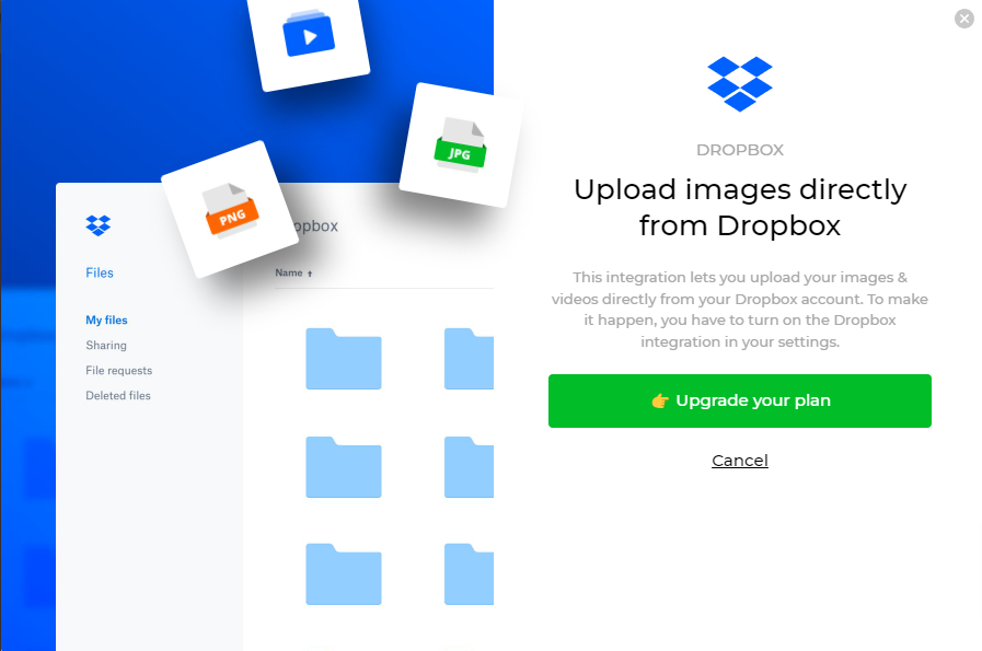 Mockup Generator - Smartmockups integration with Canva, and Dropbox
