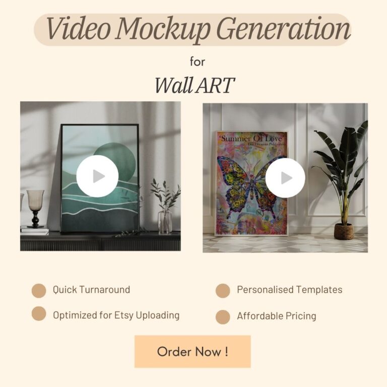 video mockup generation service